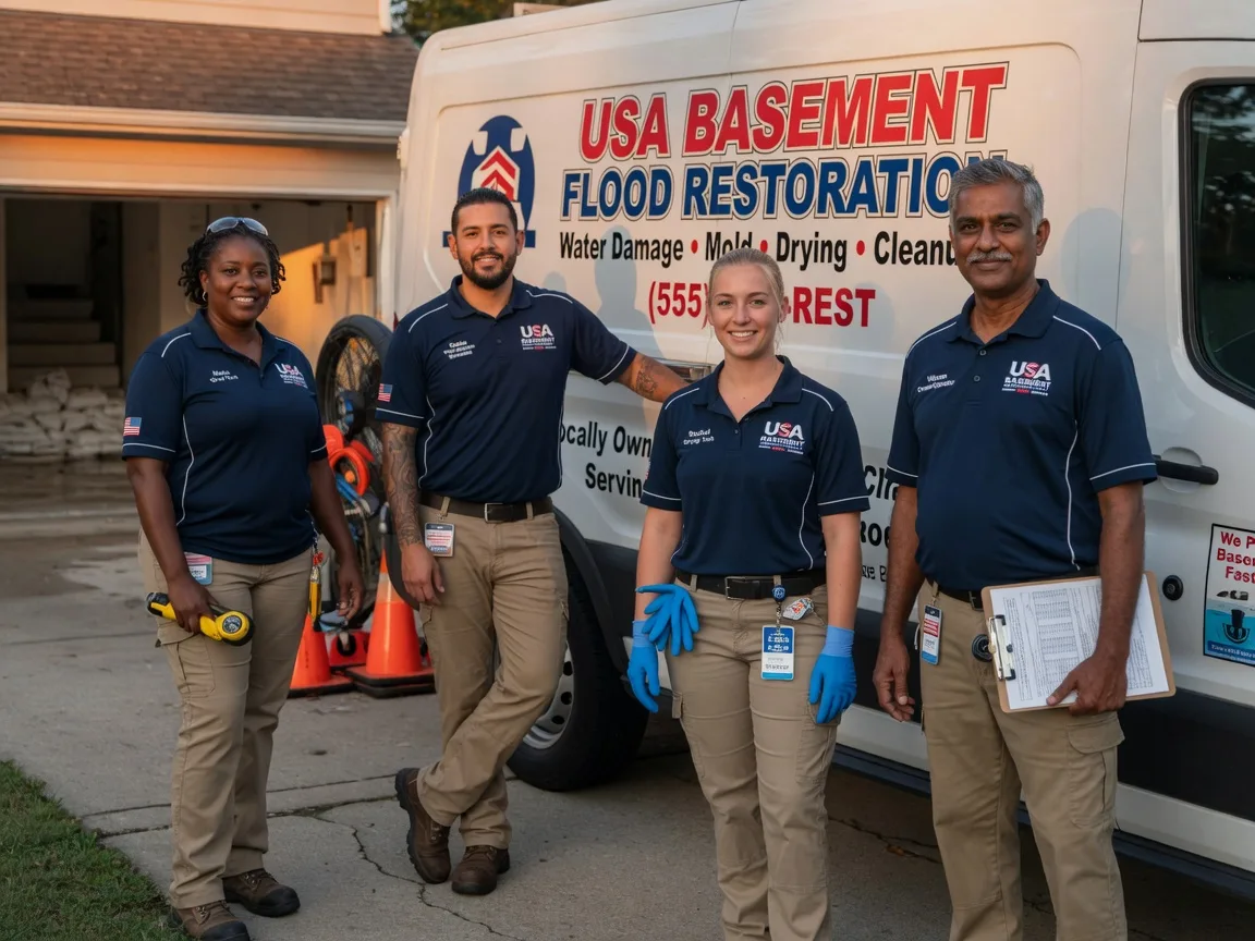 Basement Flood Cleanup company in Reese, MI